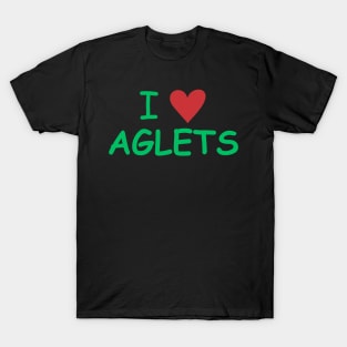 I Love Aglets T-Shirt